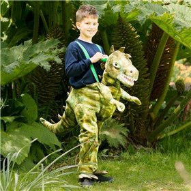 Costume for Children Green Dinosaur 4-6 years