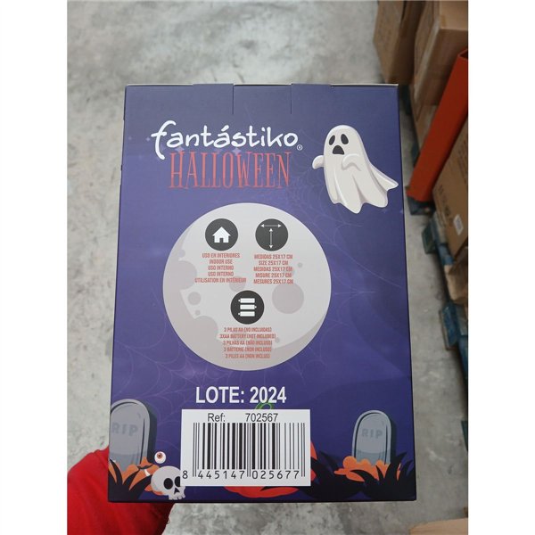 Halloween Decorations Juinsa 18 x 25 cm Skull