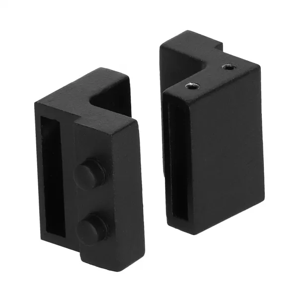 Sliding door system Springos HA5007, 183 cm, barn door, rail with fittings up to 100 kg, black
