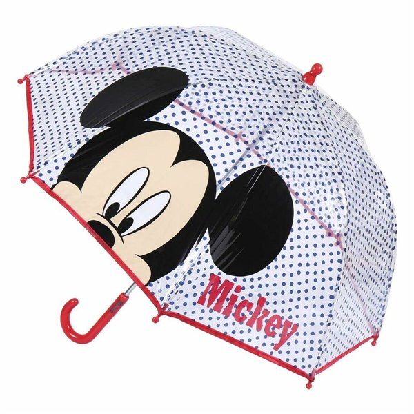 Umbrella Mickey Mouse Red 100 % POE