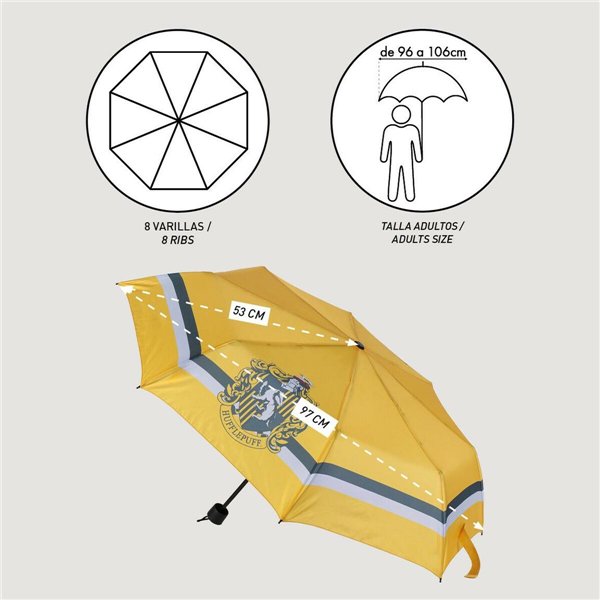 Foldable Umbrella Harry Potter Hufflepuff
