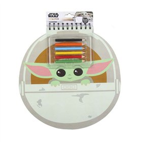 Stationery Set The Mandalorian Notebook (30 x 30 x 1 cm)