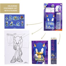 Stationery Set Sonic