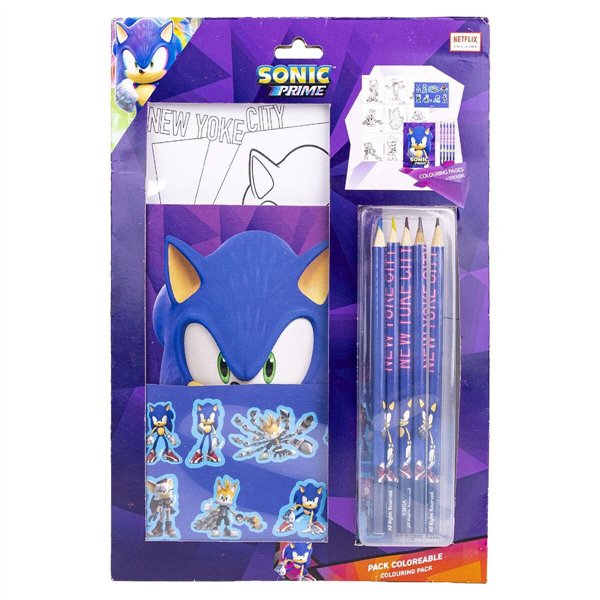 Stationery Set Sonic