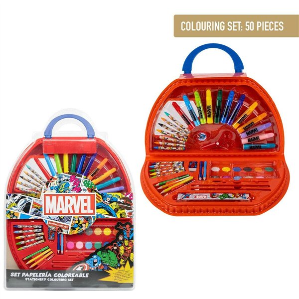 Stationery Set Marvel 50 Pieces