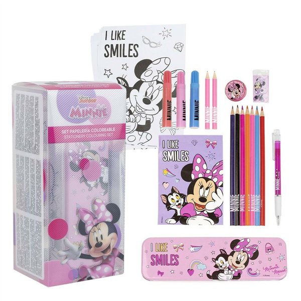 Stationery Set Minnie Mouse 25 Pieces