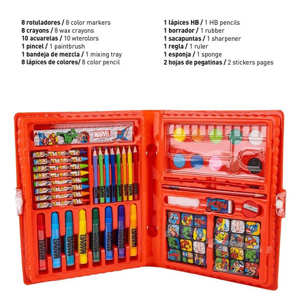 Stationery Set Marvel Briefcase