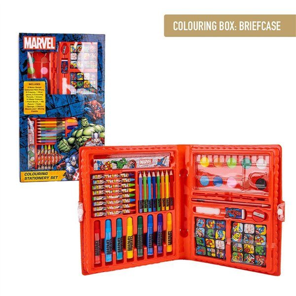 Stationery Set Marvel Briefcase