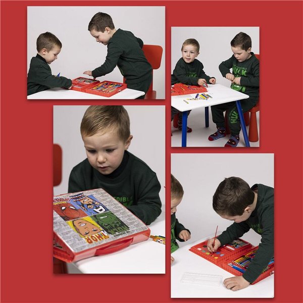 Stationery Set Marvel Briefcase