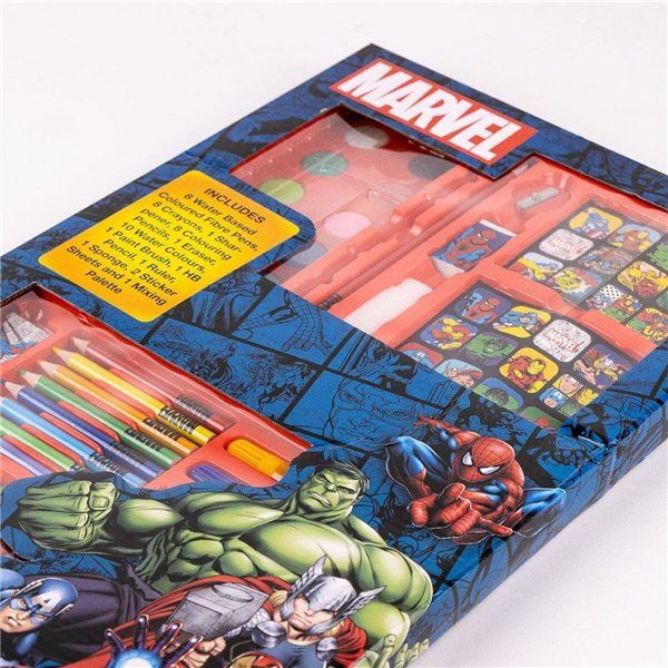 Stationery Set Marvel Briefcase