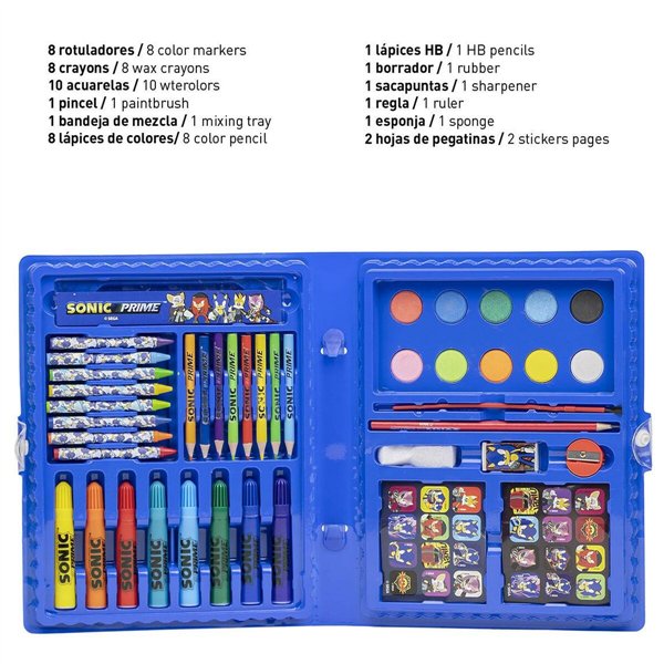 Stationery Set Sonic Briefcase