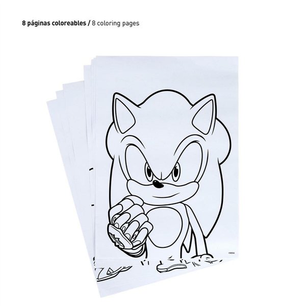 Stationery Set Sonic 24 Pieces