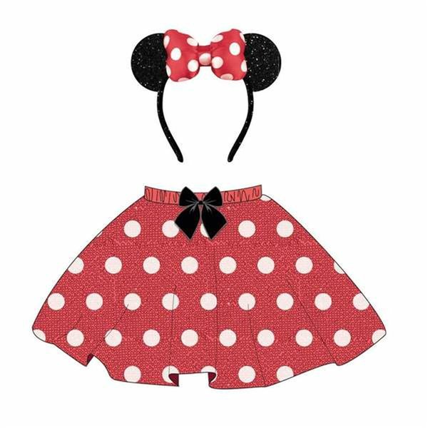 Headband Minnie Mouse Red