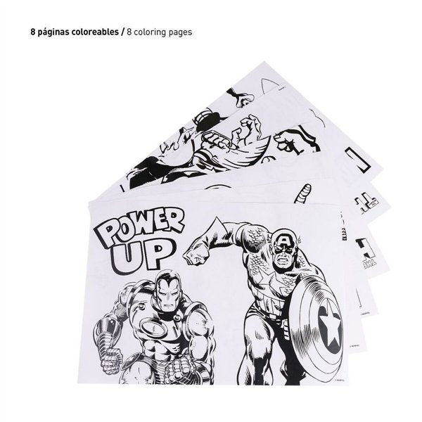 School Set Marvel 16 Pieces