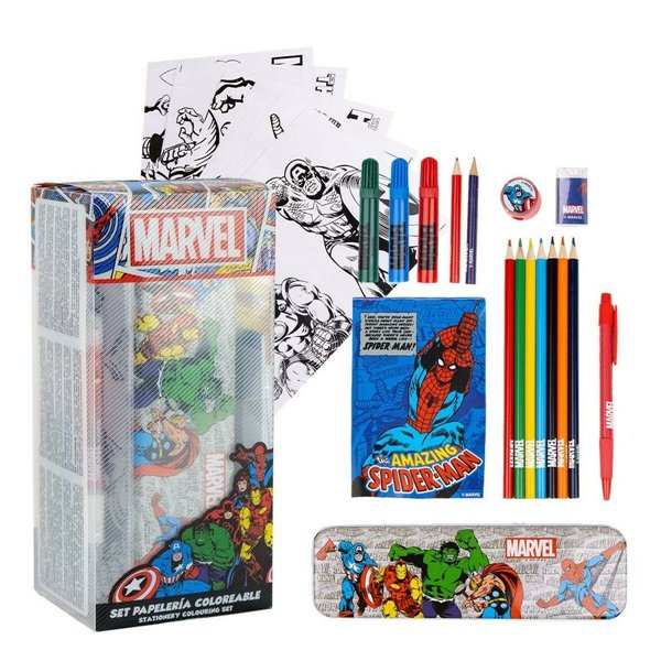School Set Marvel 16 Pieces