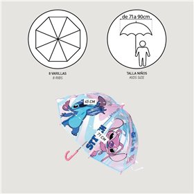 Umbrella Stitch Pink Ø 71 cm