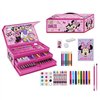 Stationery Set Minnie Mouse Pink Briefcase