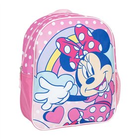 School Bag Minnie Mouse 8 X 32 X 26 CM