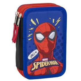 Triple Pencil Case Spider-Man