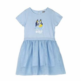 Dress Bluey Light Blue