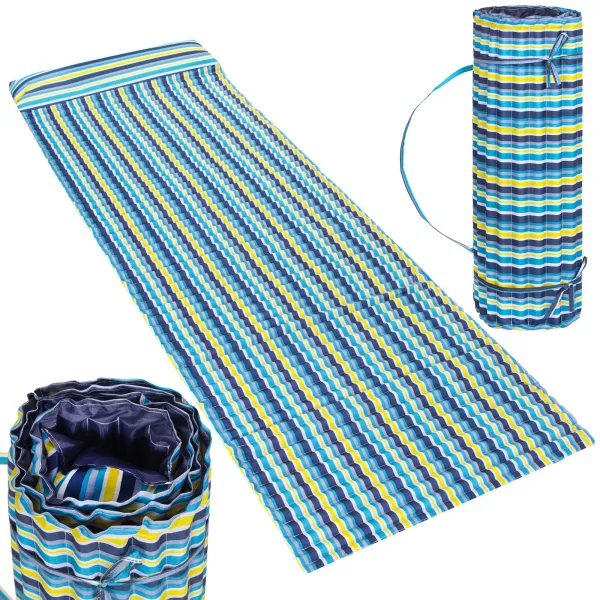 Beach mat with pillow Springos PM0017 180x60 cm