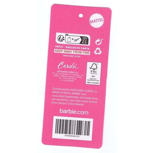 Hat Barbie Light Pink