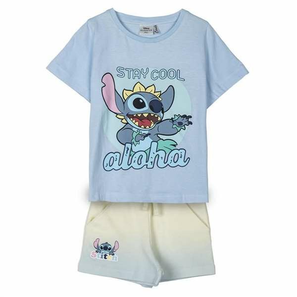 Children's Sports Outfit Stitch Light Blue
