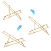 Garden deck chair Springos DC0001 MORO, wooden, 3-position adjustable, camouflage fabric