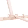 Puutarha-aurinkotuoli Springos DC0001 WH, puinen, 3-asentoinen säädettävä, valkoinen kangas