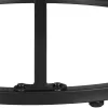 Loft-style coffee table set Springos HF0034, 2 pcs, steel, industrial design, round, Ø 70 cm / 39.5 cm