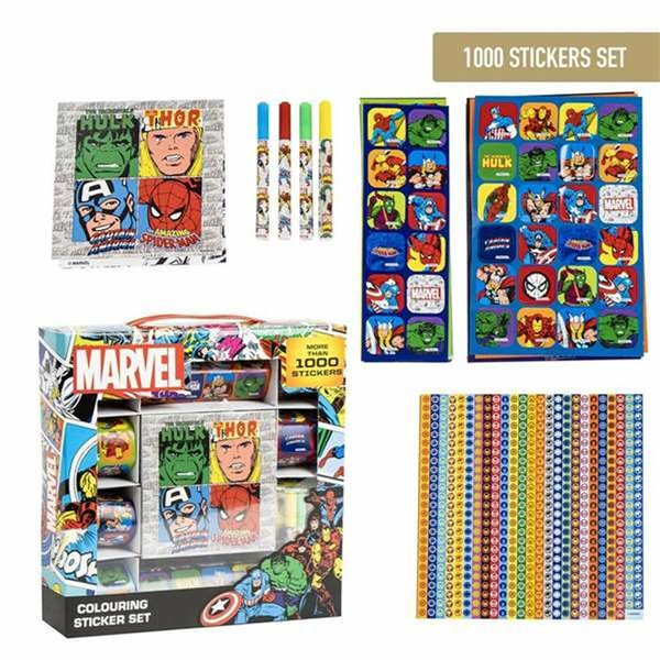 Set of stickers Marvel