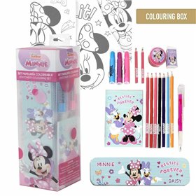 Stationery Set Minnie Mouse Pink