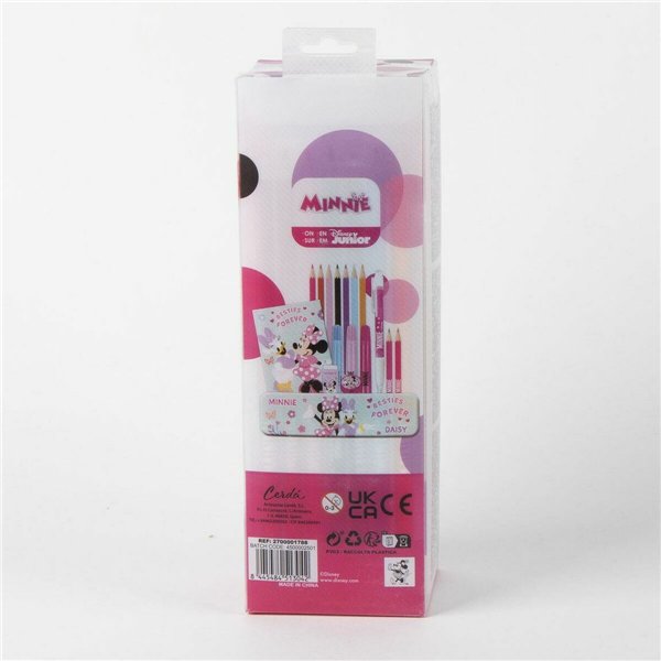 Stationery Set Minnie Mouse Pink