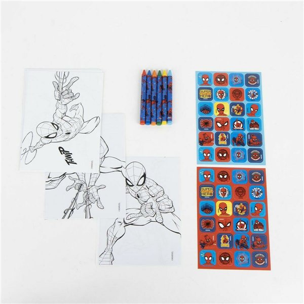 Pictures to colour in Spider-Man