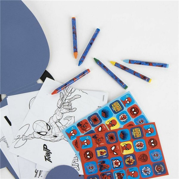 Pictures to colour in Spider-Man