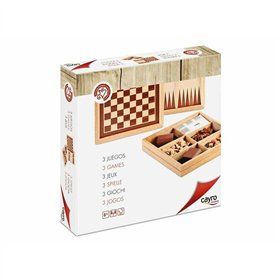 Set of 3 Board Games Cayro