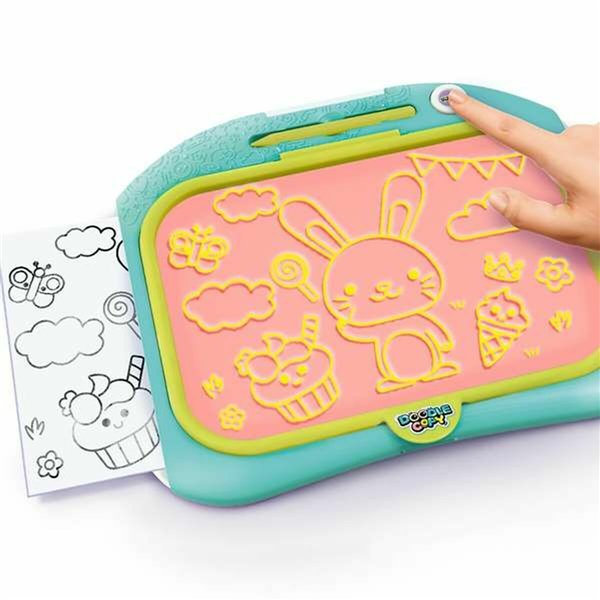 2 in 1 Board Canal Toys Doodle Copy Blue Plastic 40 x 33 x 6 cm