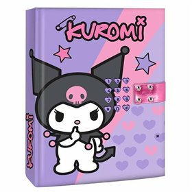 Secret diary with lock Kuromi