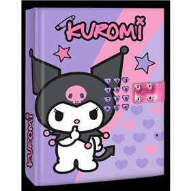 Secret diary with lock Kuromi