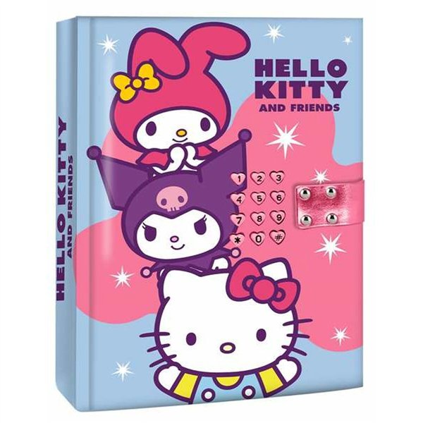 Secret diary with lock Hello Kitty