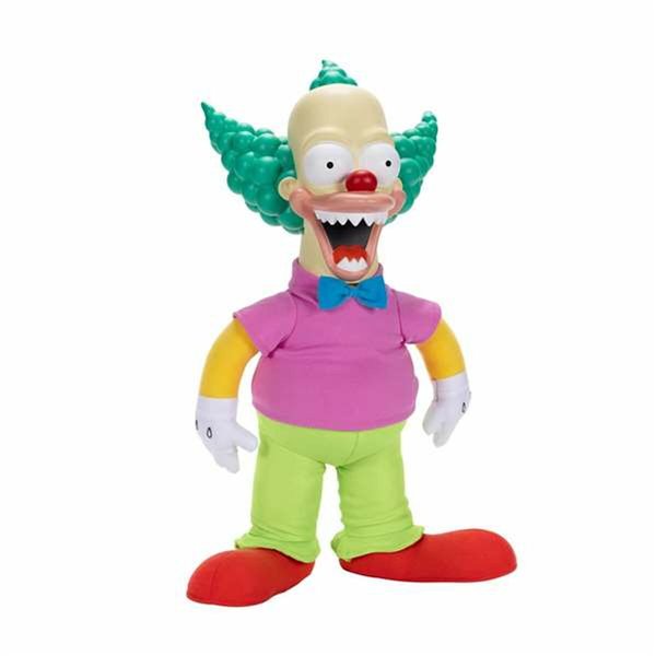 Soft toy with sounds The Simpsons Krusty Polyester PVC