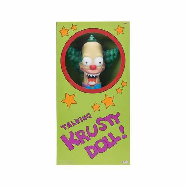 Soft toy with sounds The Simpsons Krusty Polyester PVC