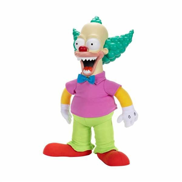 Soft toy with sounds The Simpsons Krusty Polyester PVC