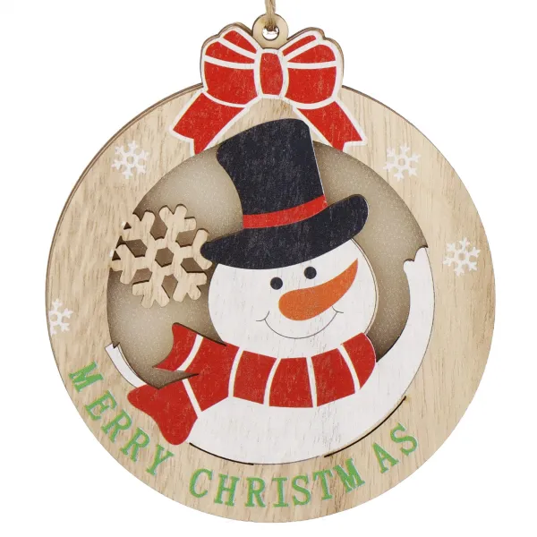 Christmas Tree Decoration Springos CA1283, 9.5 x 10.5 cm