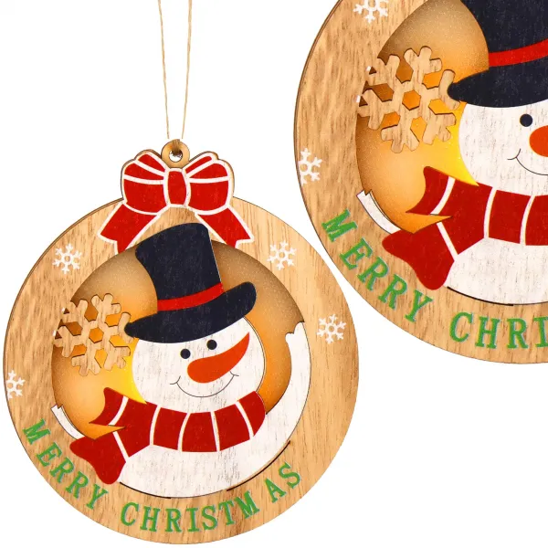 Christmas Tree Decoration Springos CA1283, 9.5 x 10.5 cm