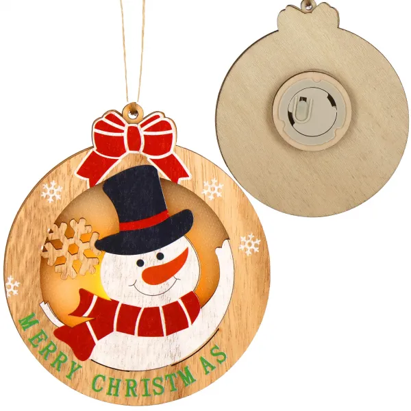 Christmas Tree Decoration Springos CA1283, 9.5 x 10.5 cm