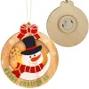Christmas Tree Decoration Springos CA1283, 9.5 x 10.5 cm