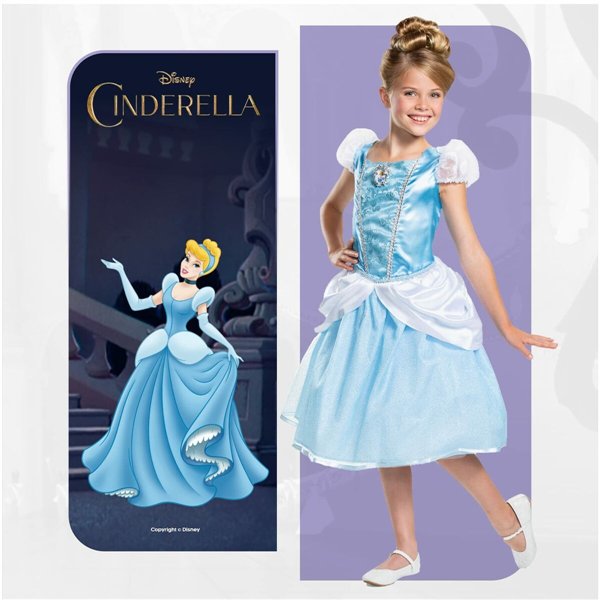 Costume for Children Jakks Pacific Cinderella 5-6 Years