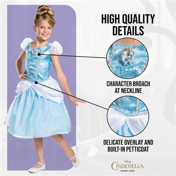 Costume for Children Jakks Pacific Cinderella 5-6 Years