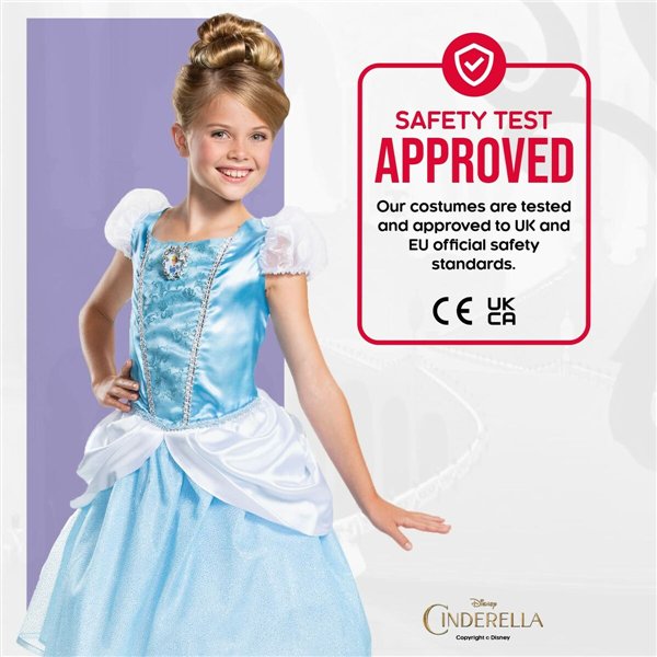 Costume for Children Jakks Pacific Cinderella 5-6 Years